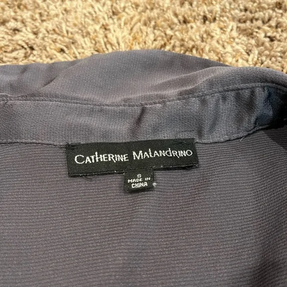 *SOLD* Catherine Malandrino Long Sleeve Blouse - Picture 11 of 12